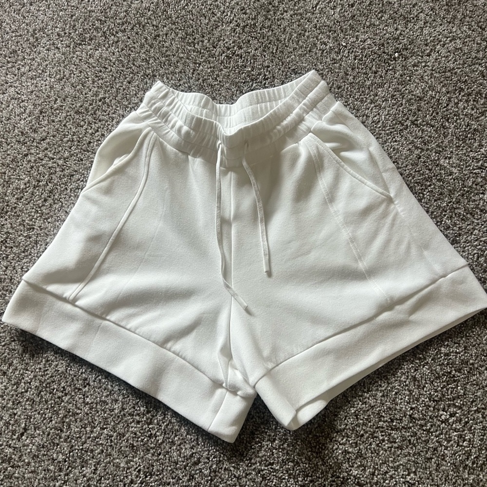 Varley White Shorts